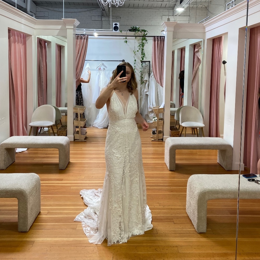 BHLDN Veronique wedding gown sample